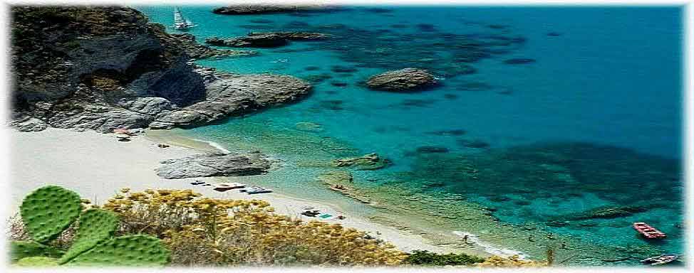 Tropea (VV) : una spiaggia 